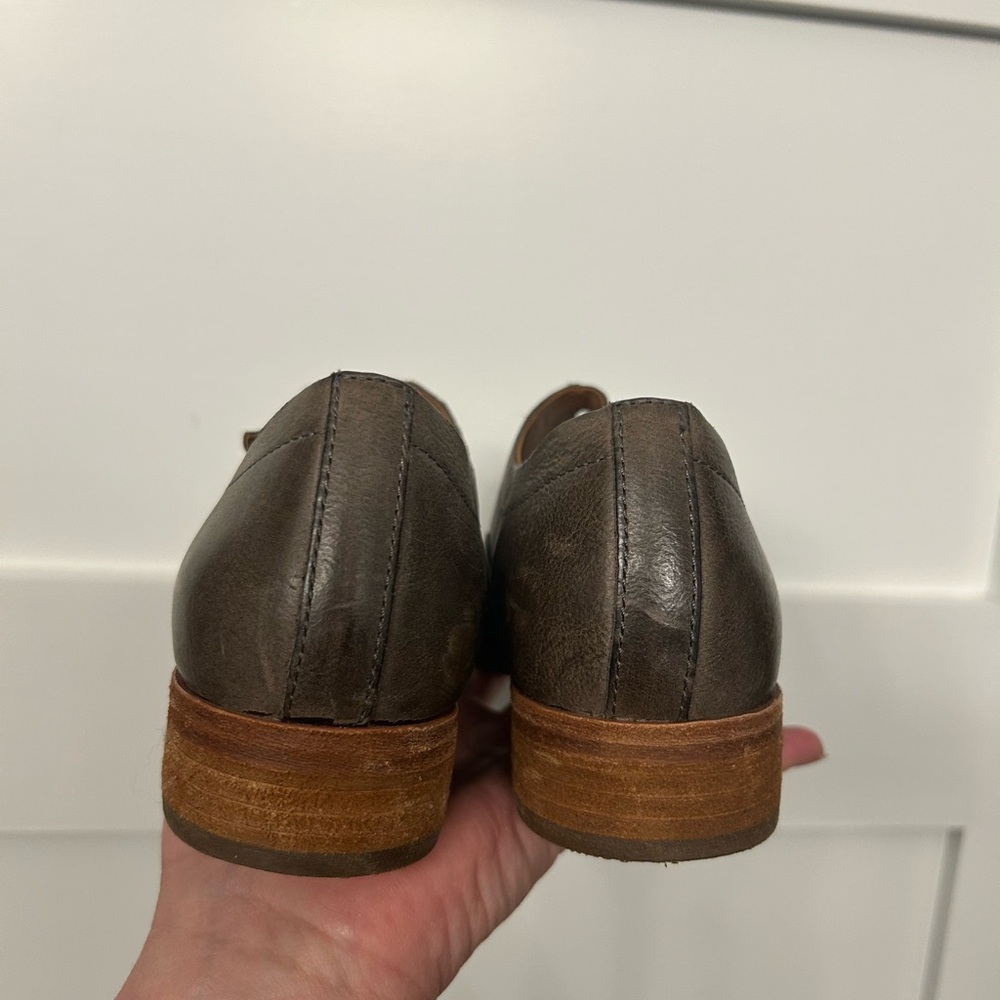 Kork-Ease Niseda Brown Leather Oxford Loafers Size‎ 7.5 - Picture 6 of 10